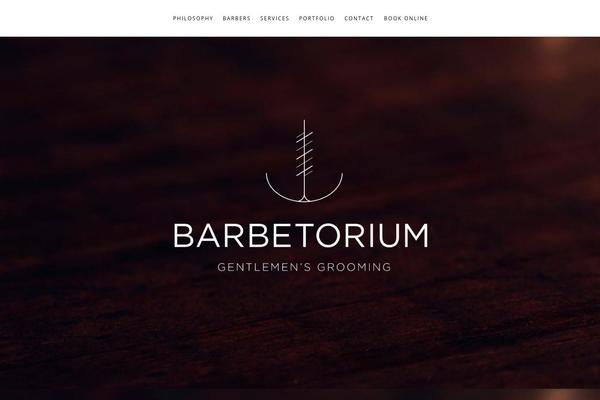 barbetorium.com site used Dry Wp