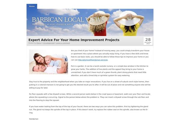Clear Style theme site design template sample