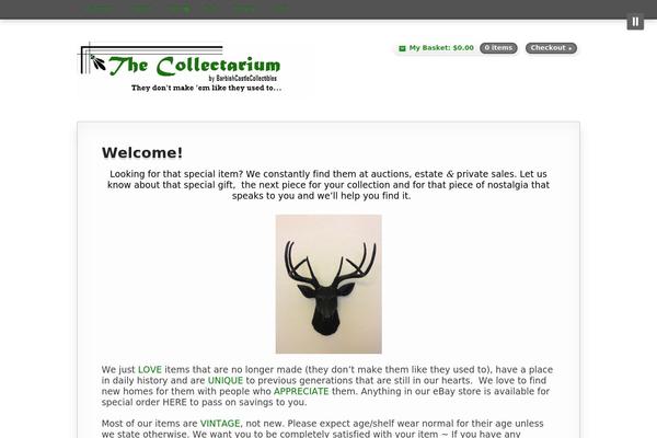 Artificer theme site design template sample