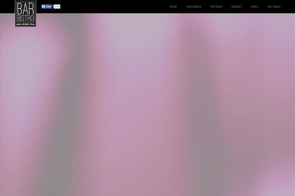 Visia theme site design template sample
