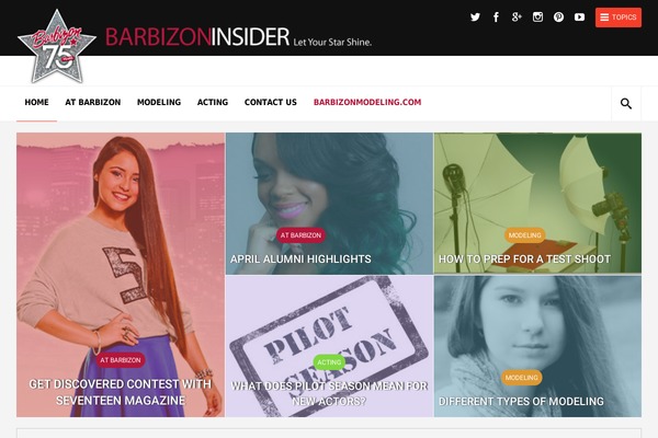 Margot theme site design template sample