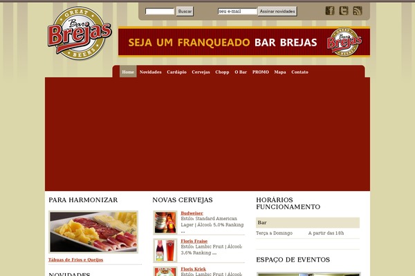 Restaurant theme site design template sample