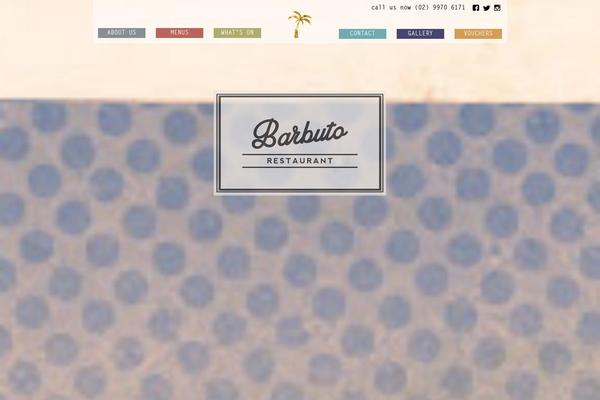 barbutorestaurant.com.au site used Spicybroccoli