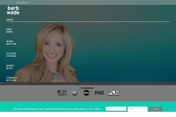 The7-child theme site design template sample