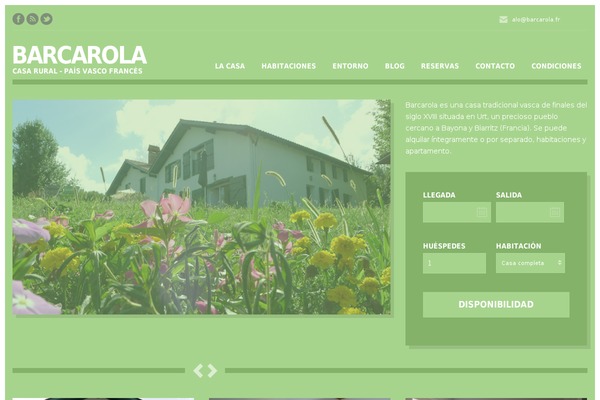 barcarola.fr site used Wp_hotelmotel5-v1.0