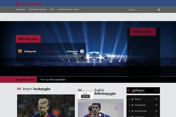 Site using Themeum-tweet plugin