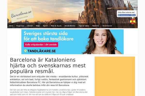 barcelona.se site used Travelnetworknew
