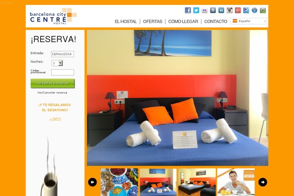 Big Easy theme site design template sample