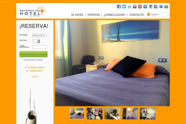 Big Easy theme site design template sample