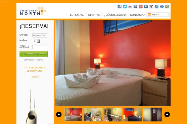 Big Easy theme site design template sample