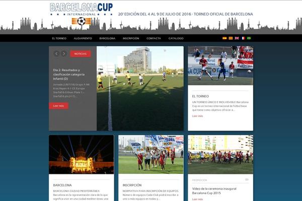 Construct theme site design template sample