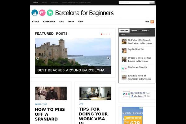 Daily Edition theme site design template sample