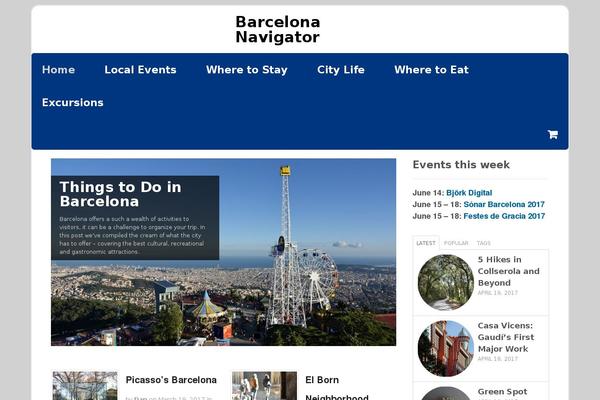 GeneratePress theme site design template sample