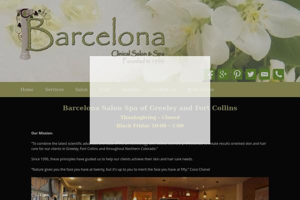 barcelonasalon-spa.com site used Spa