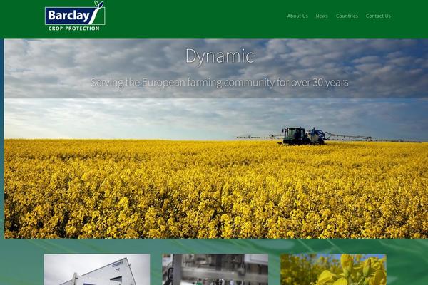 Squareone theme site design template sample