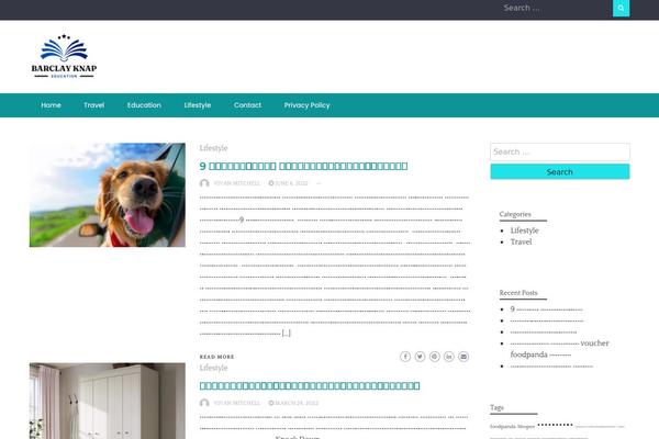 WP Newspaper theme site design template sample