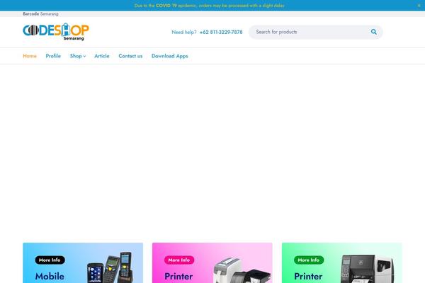Site using Themesky plugin