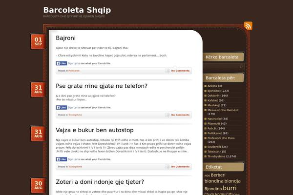 ChocoTheme theme site design template sample