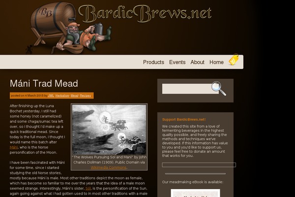 bardicbrews.net site used orange coffee