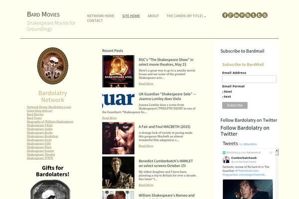 Ultimatum theme site design template sample