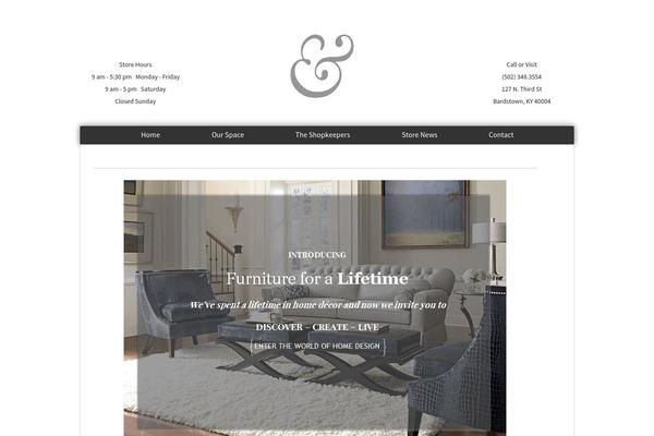 Striker theme site design template sample