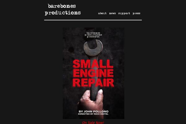 Barebones theme site design template sample