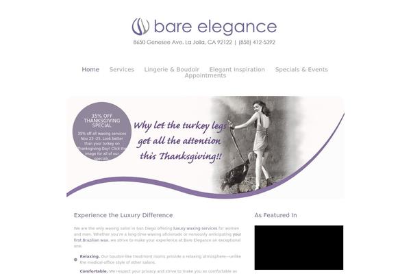 Beautycenter_wordpress theme site design template sample