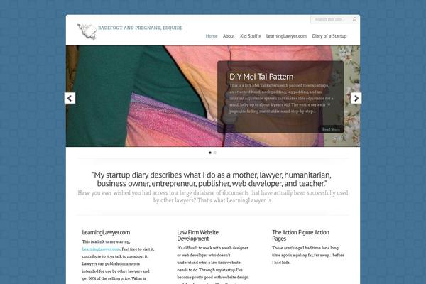Chameleon theme site design template sample