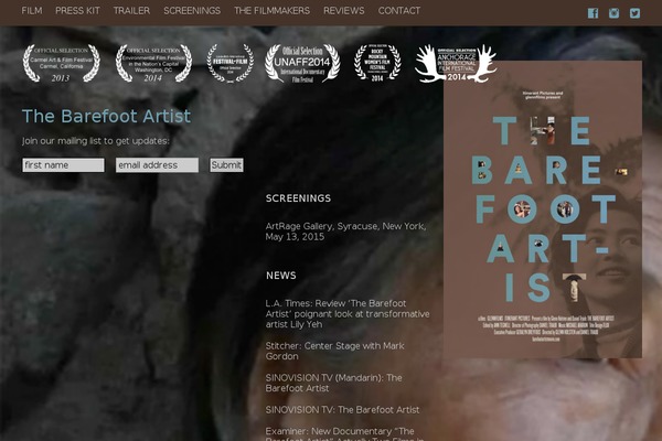 H5 theme site design template sample