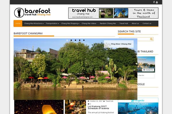 SuperMag theme site design template sample