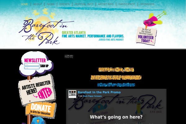 barefootinthepark.org site used Bip