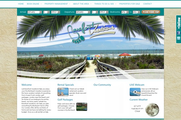 Main theme site design template sample