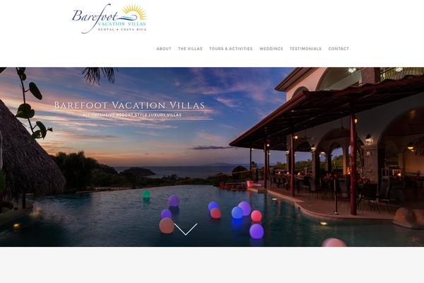 Salient theme site design template sample