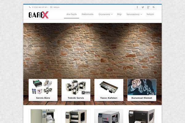 Envision theme site design template sample