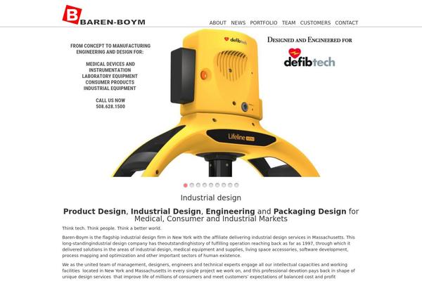 baren-boym.com site used Inspire