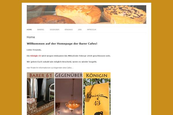 Twenty Twelve theme site design template sample