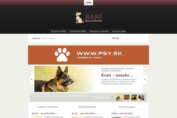 eNews theme site design template sample