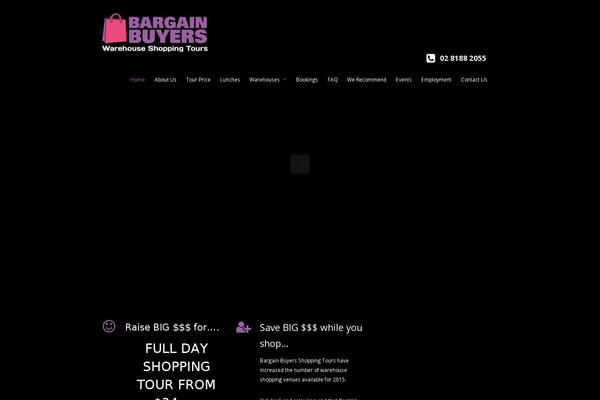 Salient theme site design template sample