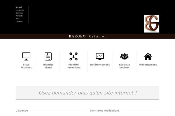 Architecture theme site design template sample