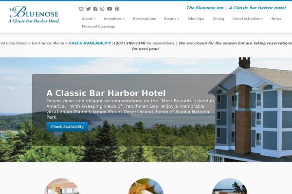 barharborhotel.com site used Customizrchild