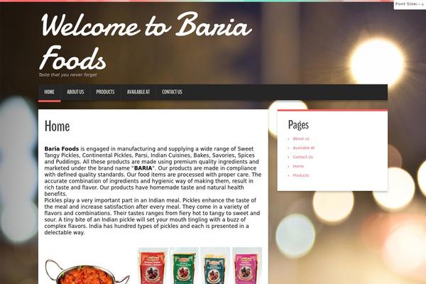 Duena theme site design template sample