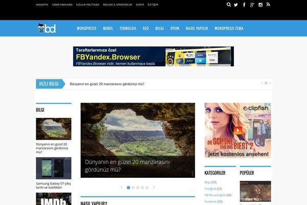 Site using Raratheme-companion plugin
