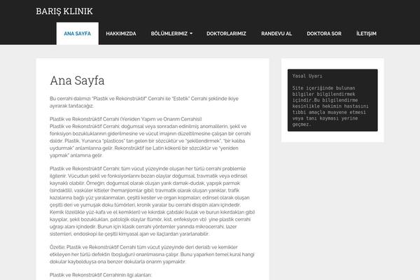 Schema Lite theme site design template sample