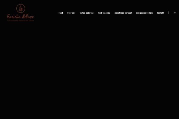 Baristawp theme site design template sample
