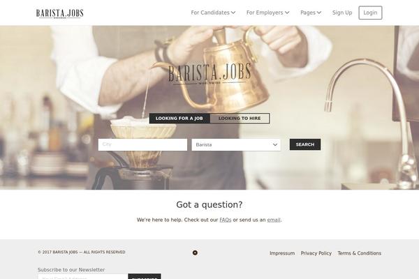 Site using Wp-job-manager-applications plugin