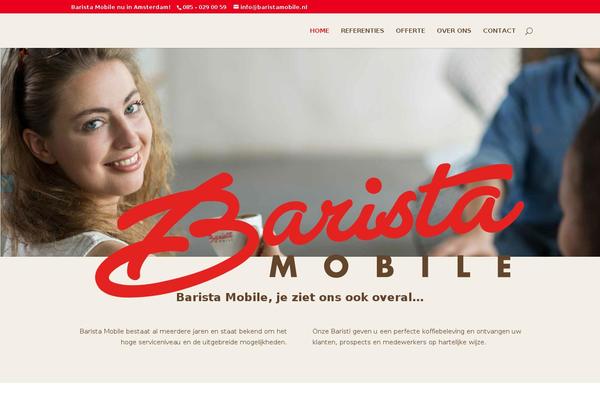 Divi theme site design template sample