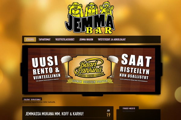 Dancefloorv3 theme site design template sample