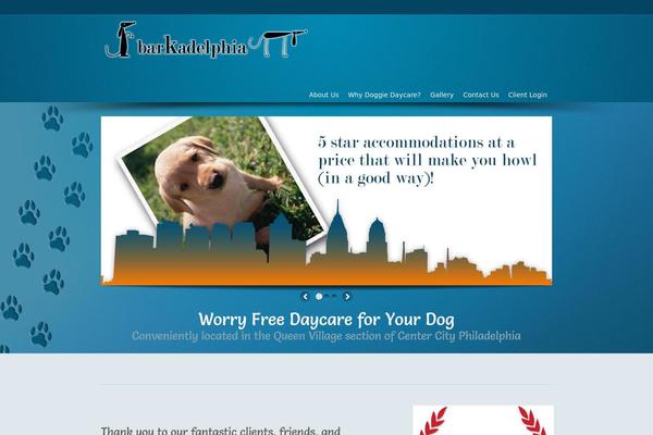 barkadelphia.com site used Bark