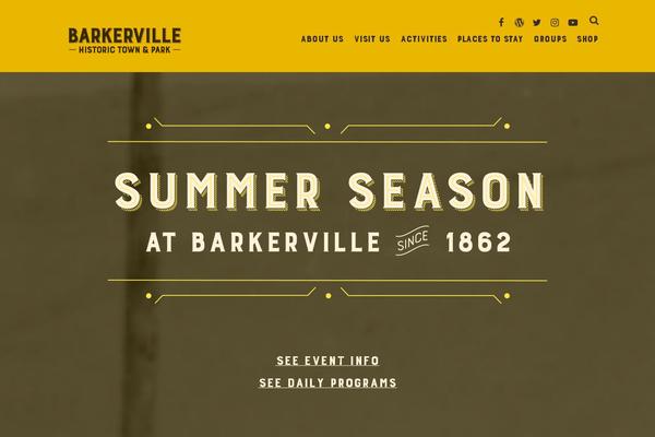 barkerville.ca site used Themify-landing