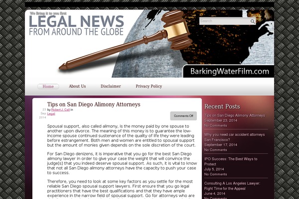 Heavy theme site design template sample